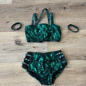 Green Dance Costume